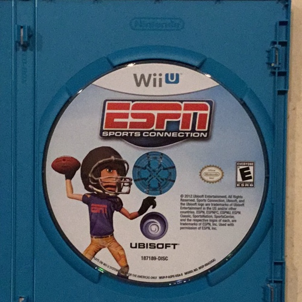 ESPN Sports Connection Nintendo Wii U Game Complete - Picture 4 of 6
